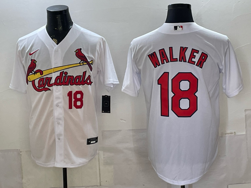 Men 2025 Arizona Cardinals #18 Walker white Nike Limited NFL jersey 0715001